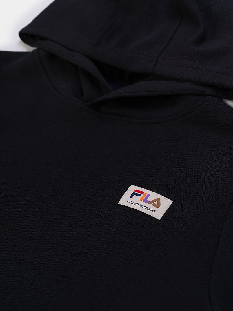 TORANO CASTELLO black sweatshirt dress - 3