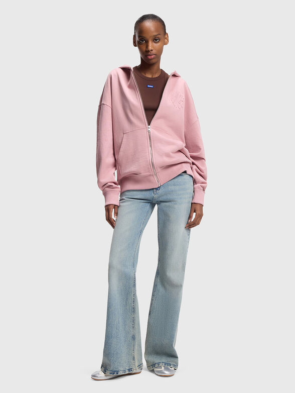 Sweatshirt with embossed logo - 2