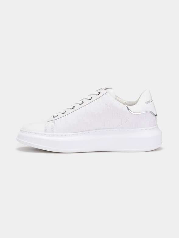 KAPRI Sneakers cu logo imprimat &icirc;n relief - 4