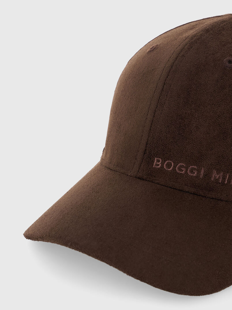 Suede baseball brown hat - 3