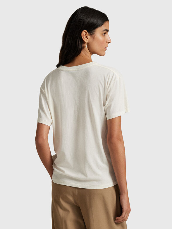 Cotton T-shirt with Polo Bear print - 3