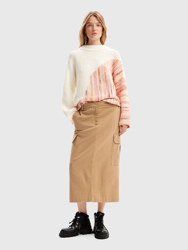 Cargo midi skirt - 4