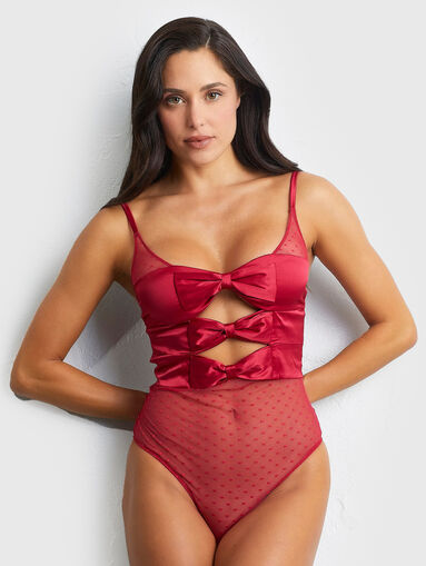 RED PASSION body with ribbons - 4