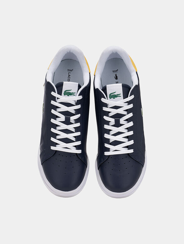 TWIN SERVE dark blue sneakers with accents - 6