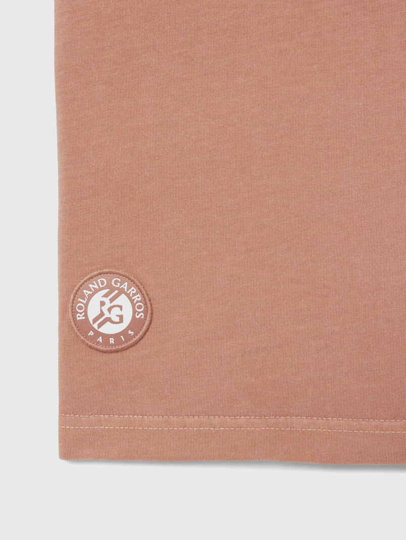 Cotton T-shirt with print - 3