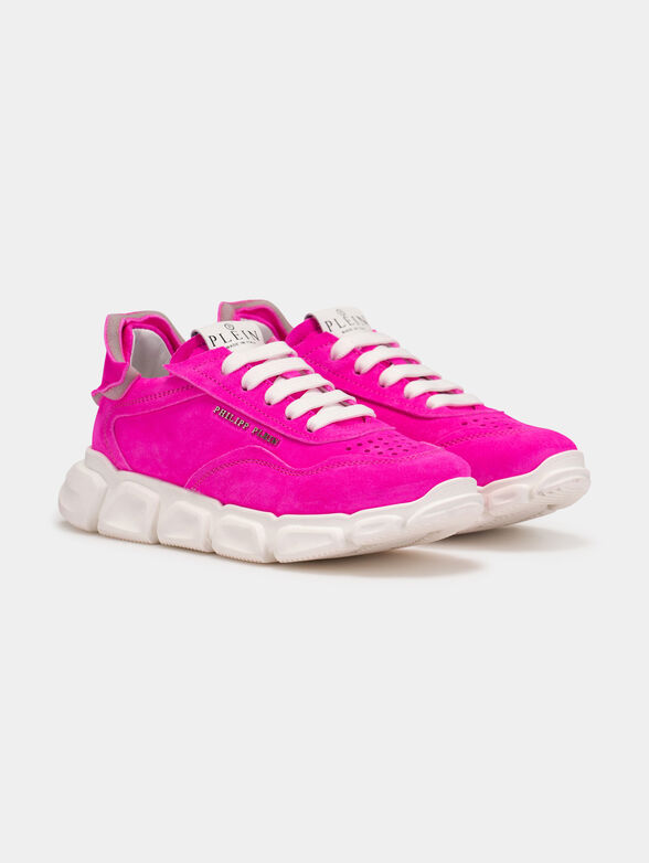 Sneakers in fuxia color - 2
