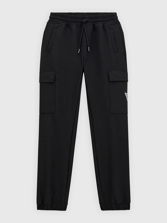 Black cargo pants - 2