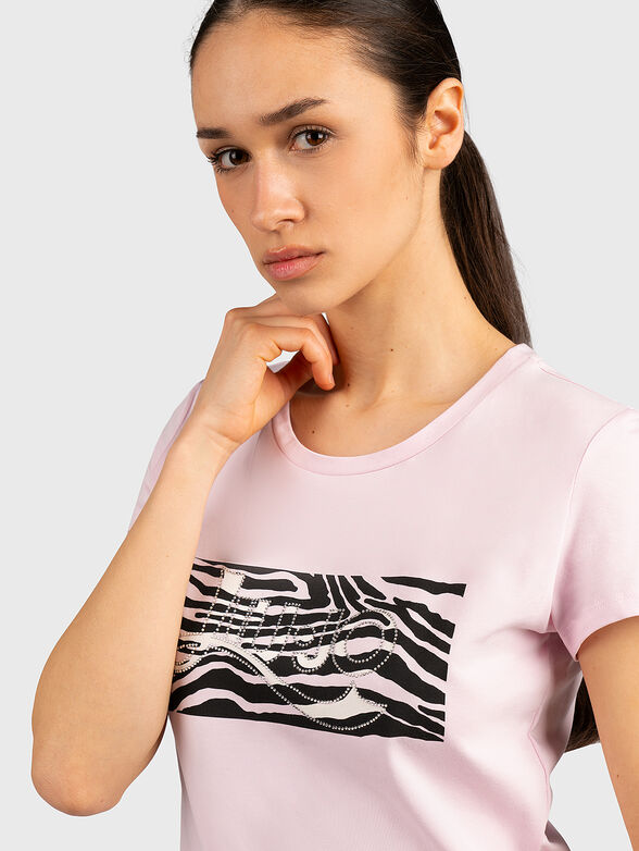 Cotton т-shirt with logo detail - 4