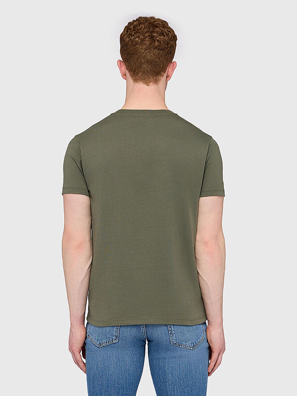 Cotton T-shirt with logo - 3