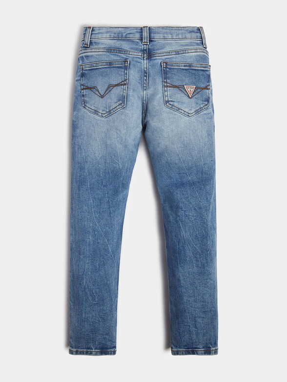 Blue slim jeans - 2