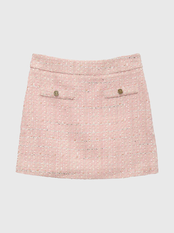 Mini tweed skirt - 1