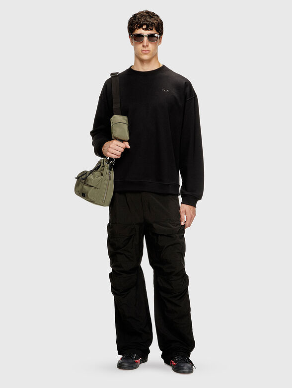 S-BOXT-T2 cotton sweatshirt with accent back - 2