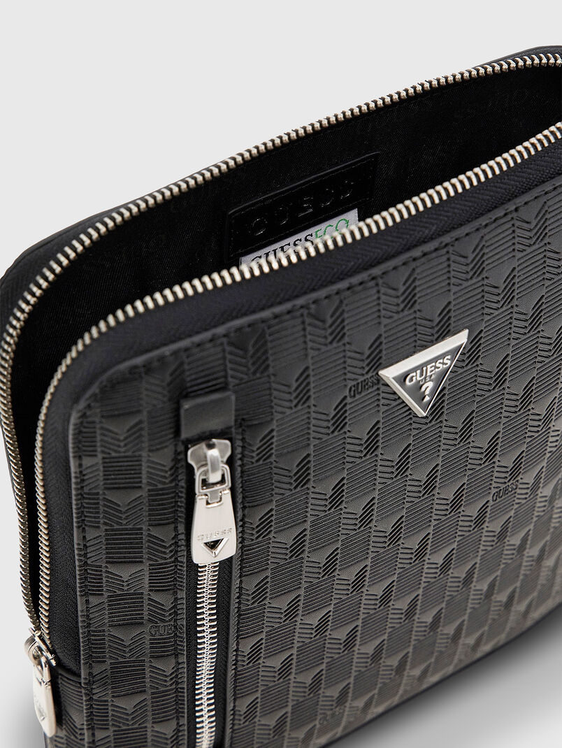 TORINO crossbody bag with embossed texture - 3