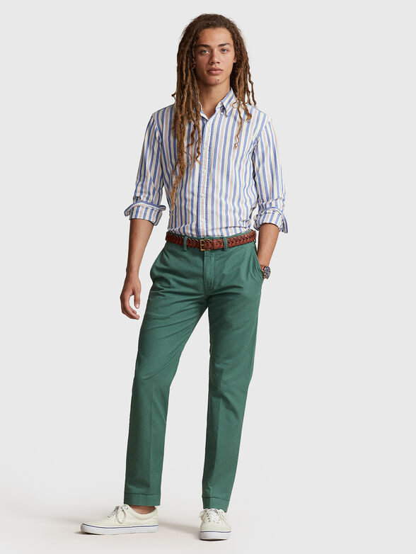 Shirt with striped print - 2