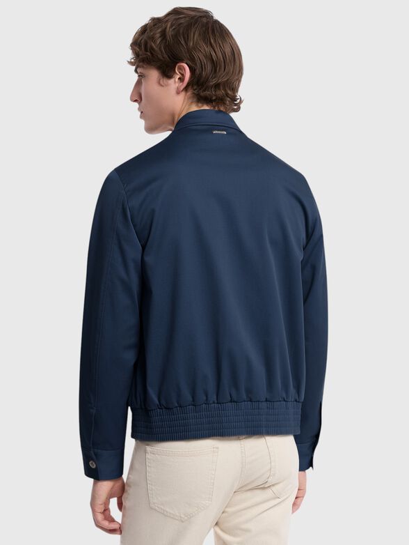 Cotton-blend bomber jacket - 2