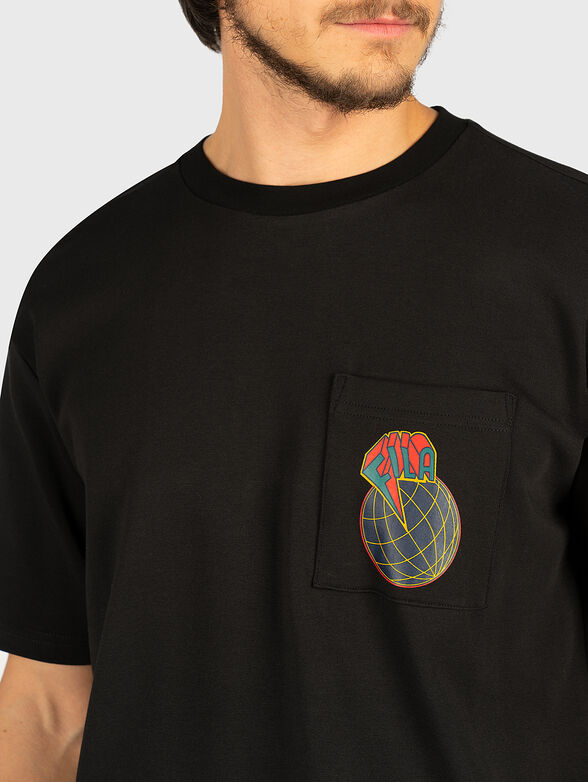 RAUM T-shirt in black - 2