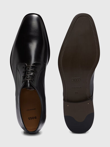 Elegant black leather shoes - 5