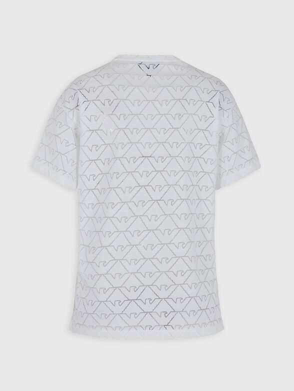 T-shirt with monogram logo print - 2