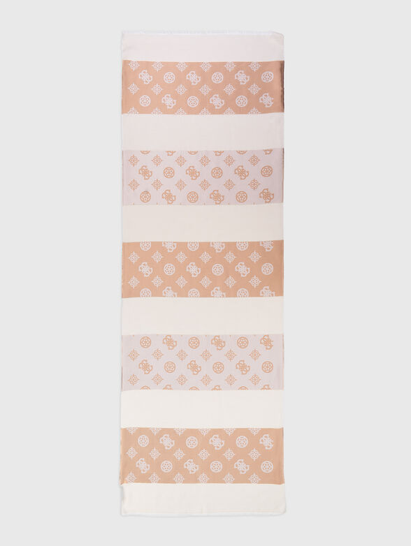 CRESIDIA scarf with logo print - 2