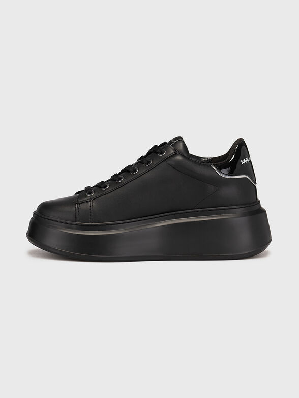 ANAKAPRI black sports shoes with logo detail - 4
