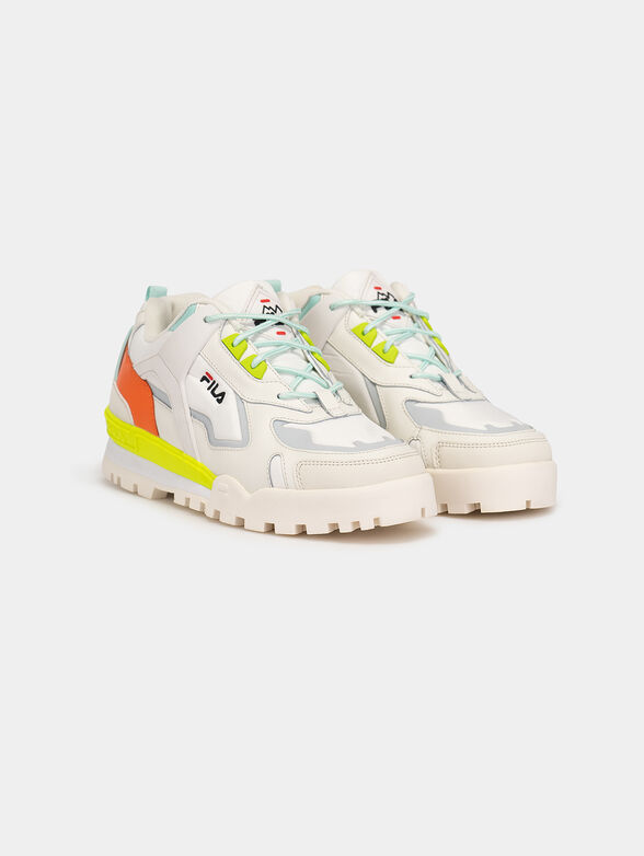 TRAILSTEP sneakers with neon elements - 2