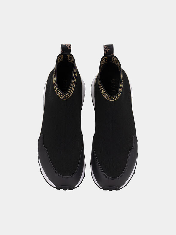 SALZIA Logo script slip-on - 5