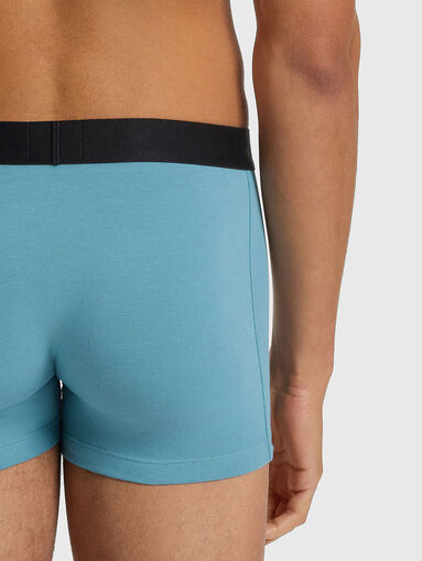 Set of three pairs of colorful boxer shorts - 5