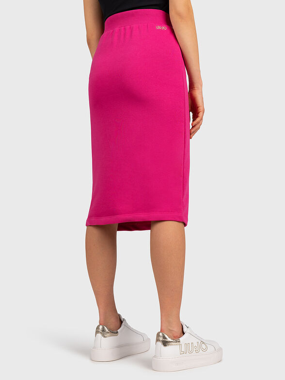 Skirt in color fuxia - 2