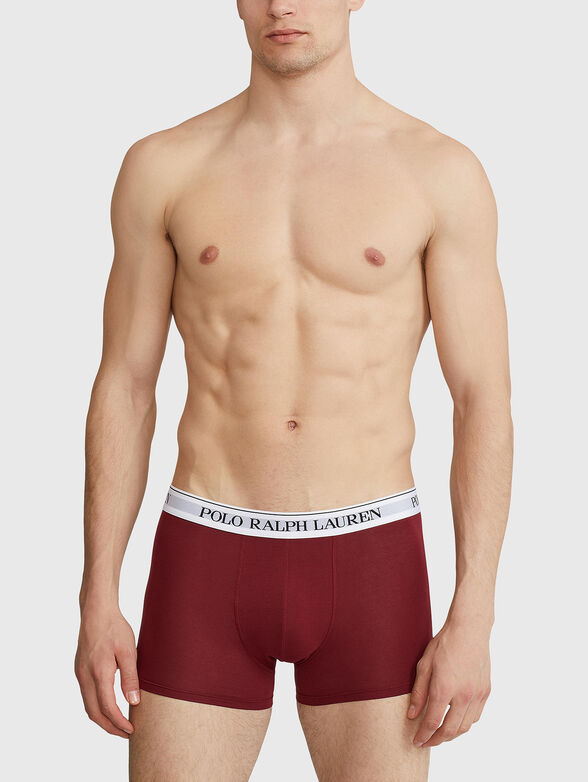 Set of three pairs of trunks in red shades - 6