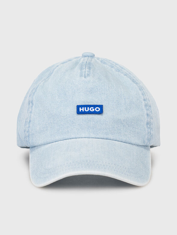 Denim baseball cap - 1