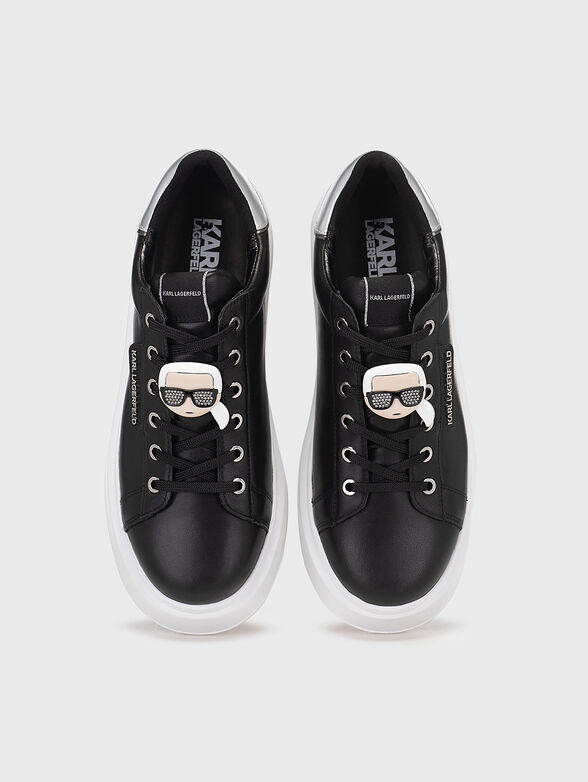 ANAKAPRI leather platform sports shoes - 6