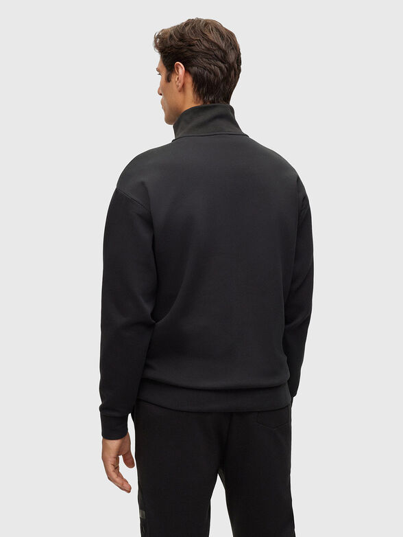 Cotton-blend sweatshirt with logo  - 3