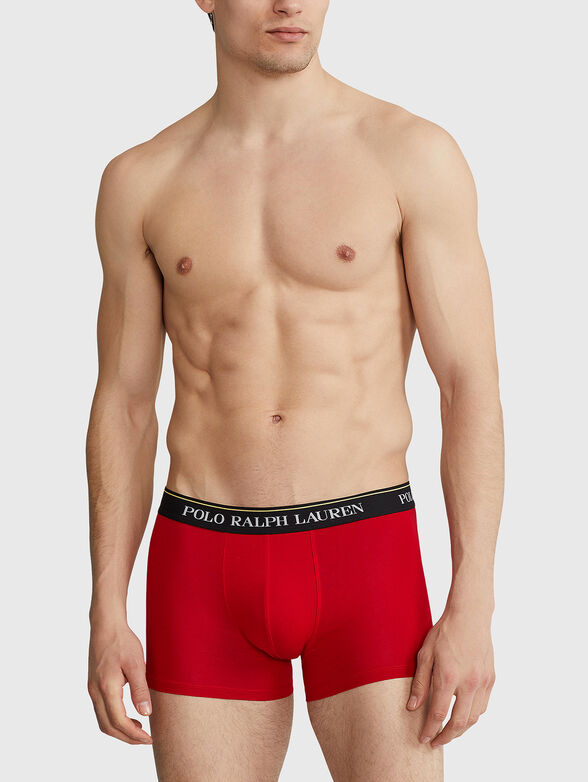 Set of three pairs of coloured trunks - 6
