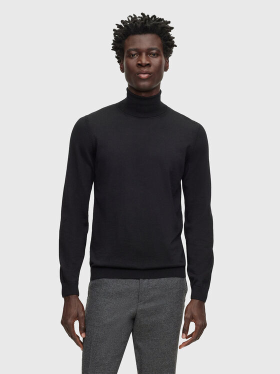 MUSSO-P wool sweater with turtleneck  - 1