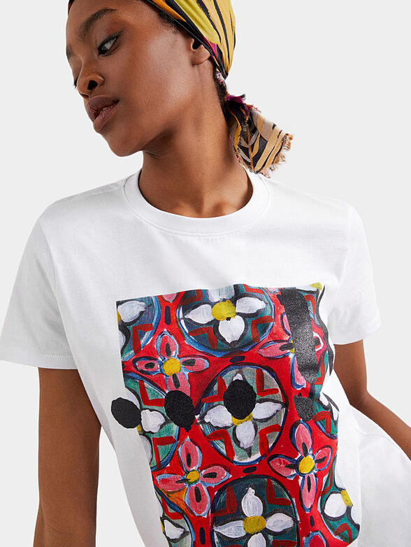 BIARRITZ PATCH T-shirt with art print - 6