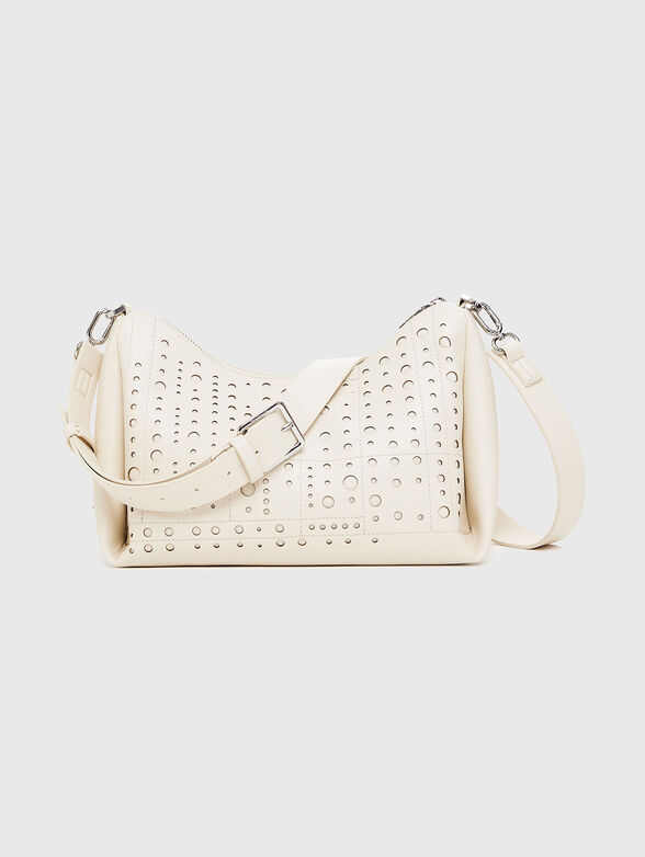 Bag with perforations and contrasting handle - 3