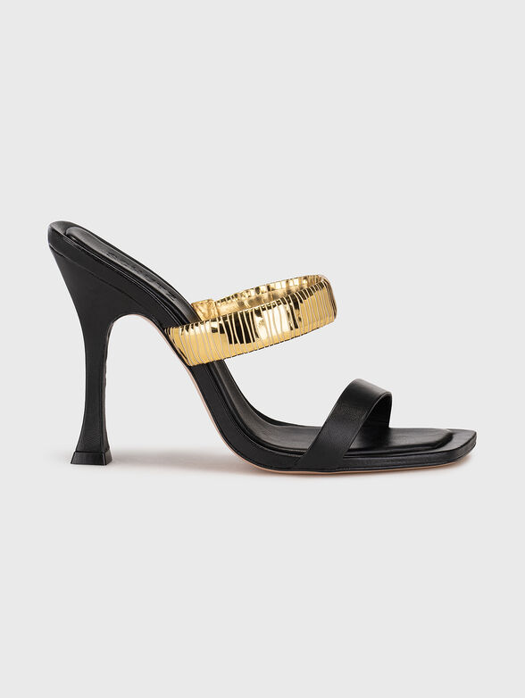 High-heeled sandals  - 0