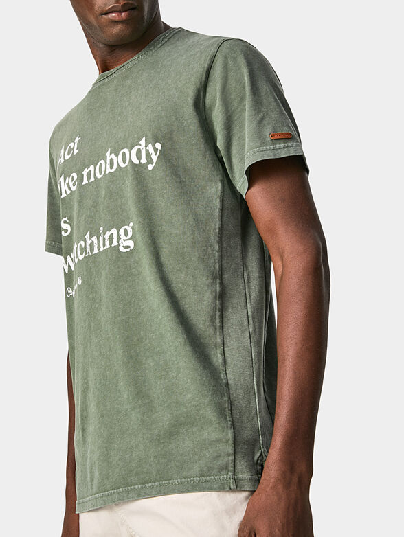 AILM T-shirt with logo detail - 4