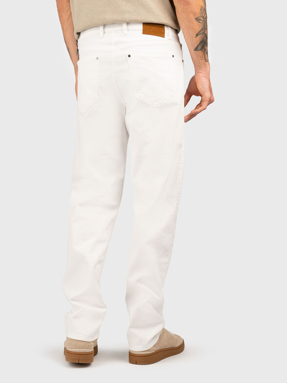 FINN straight jeans with logo - 1