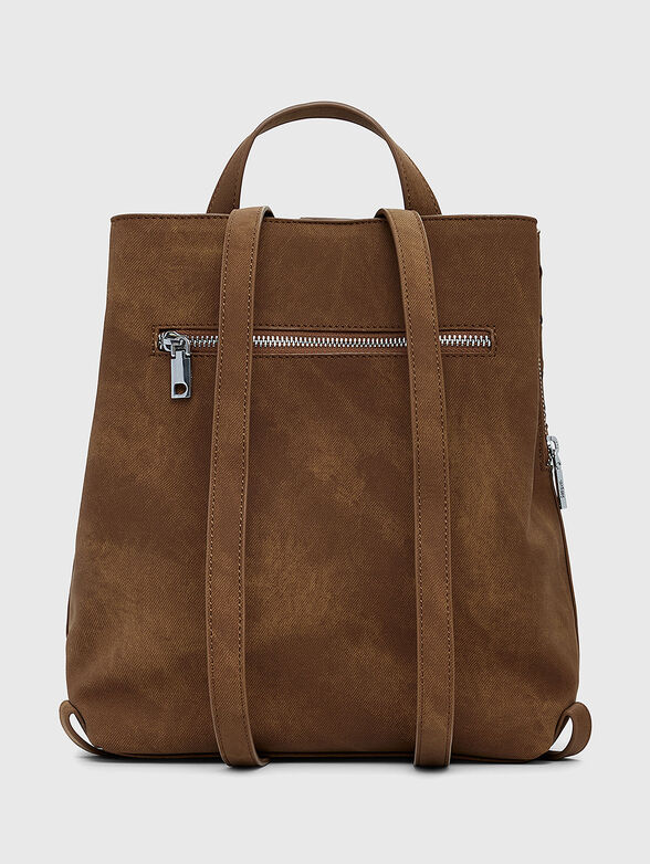 Backpack with perforations and studs - 3
