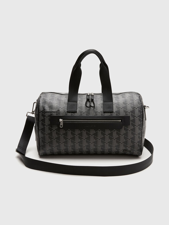 Black bag with monogrammed logo - 1