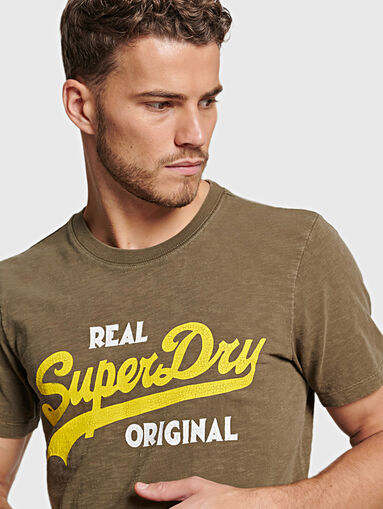 VINTAGE VL REAL green T-shirt - 5