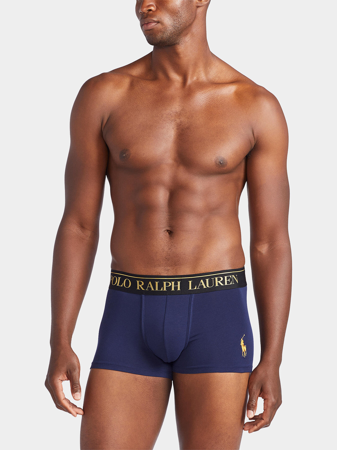 Trunks with gold logo embroidery brand POLO RALPH LAUREN