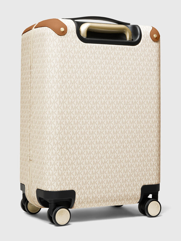 Monogram logo printed suitcase - 4