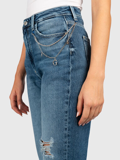 MOM jeans with chain - 4