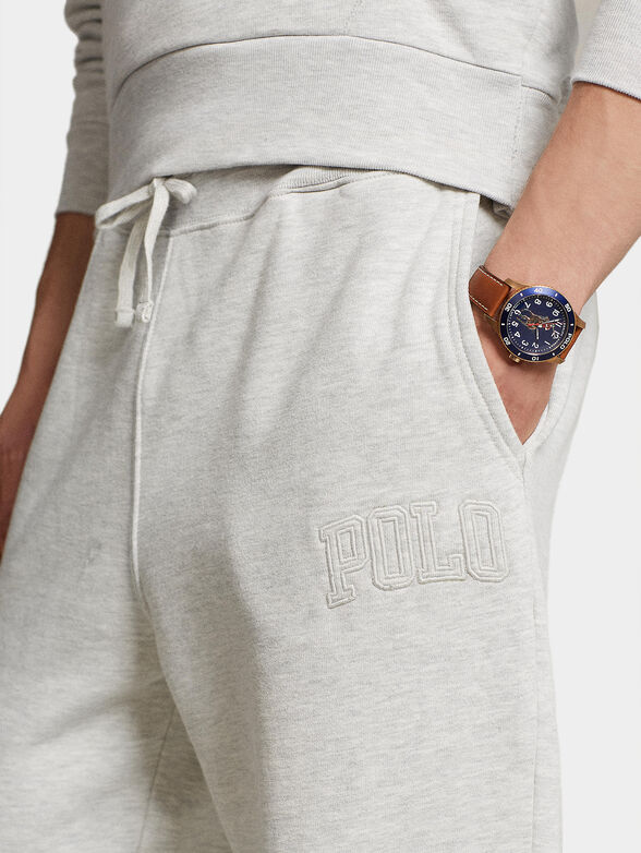 ATHLETIC grey sports pants - 3