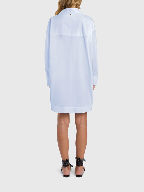 Long-sleeved cotton dress - 2