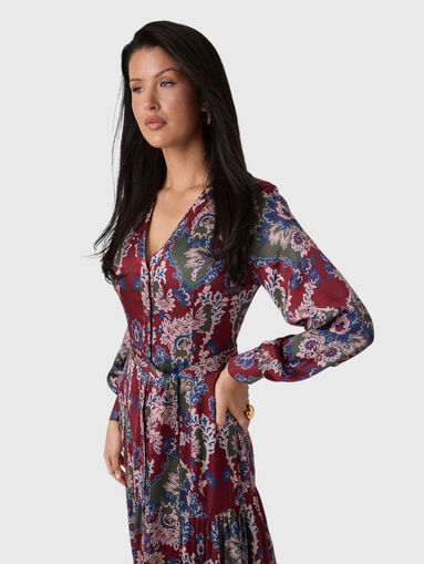 VITTORIA Dress with floral print - 5