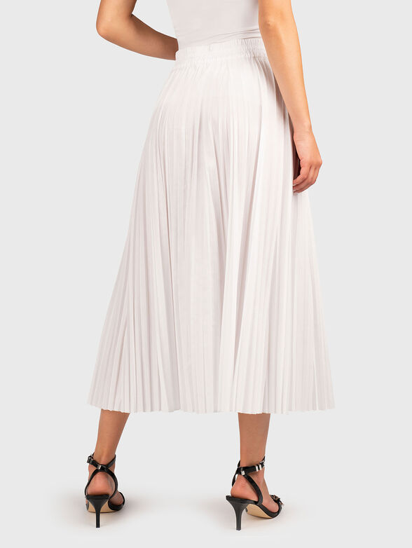 Midi skirt with elastic waist - 2