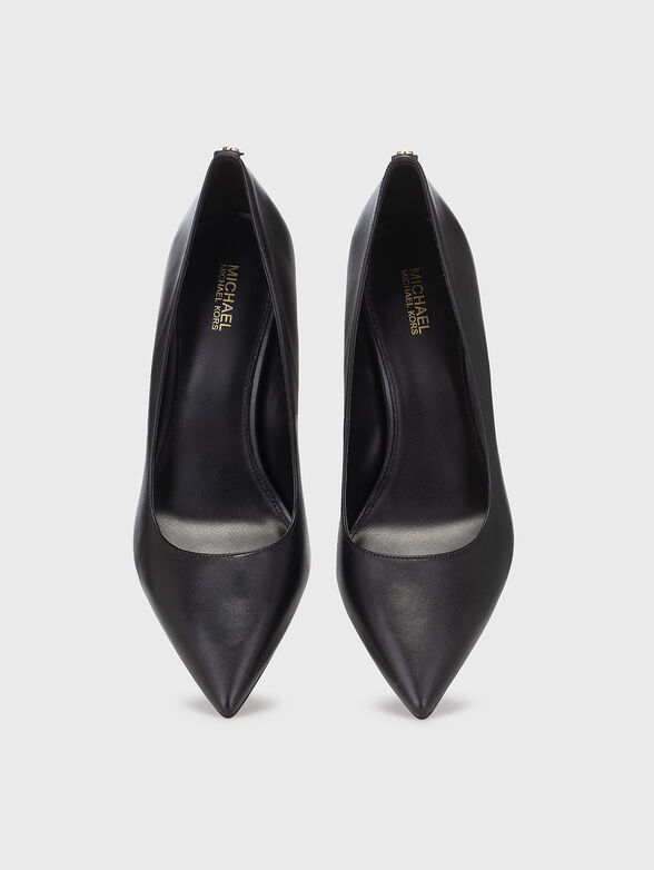 ALINA leather black heeled shoes - 6